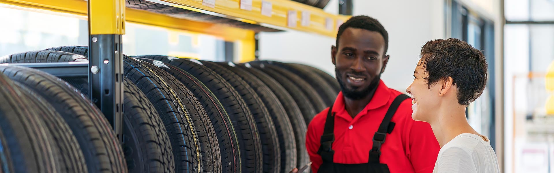 All-season vs all-weather tires with a Mazda of Alexandria service technician