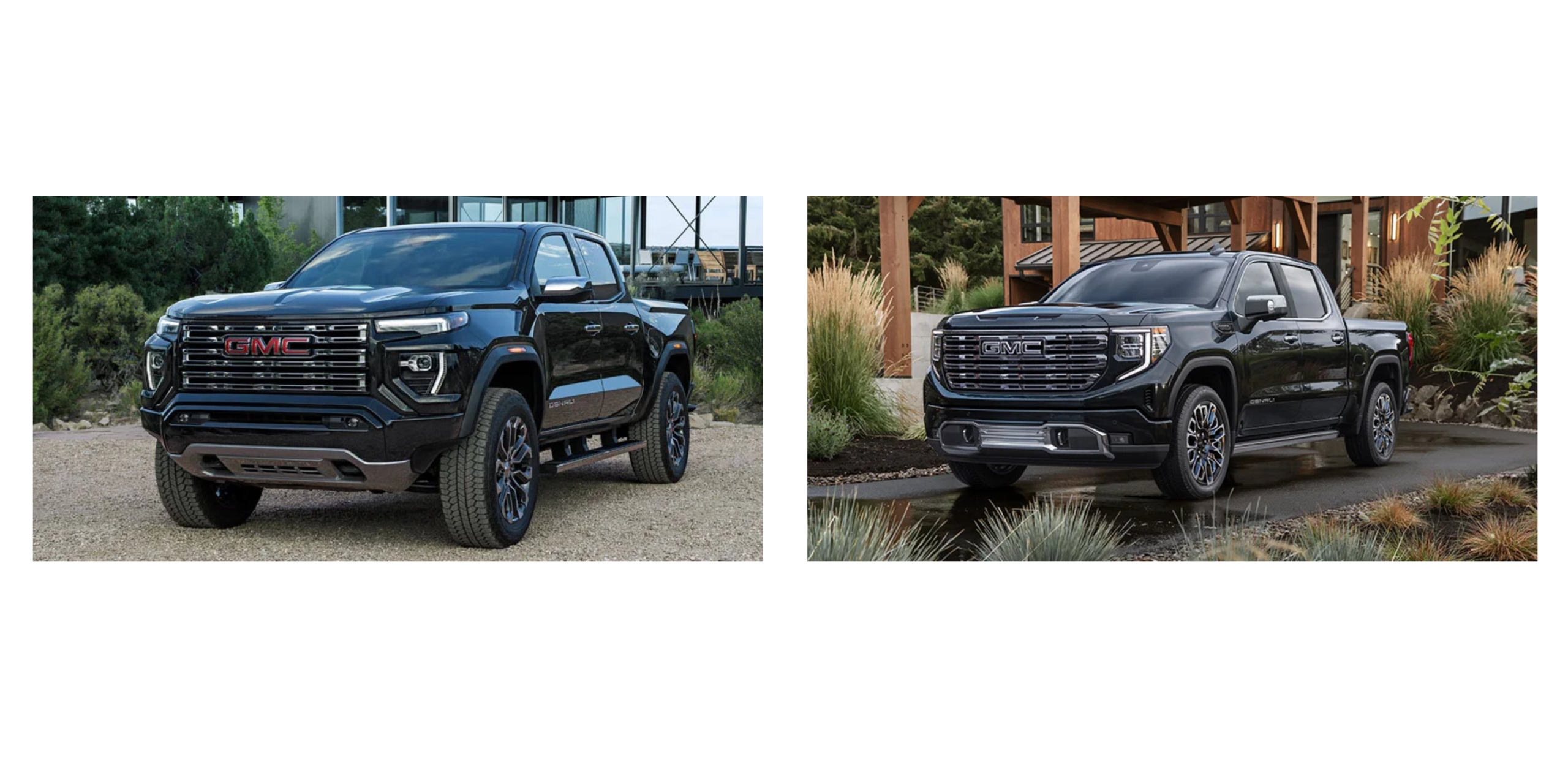 2026 gmc canyon vs 2026 gmc sierra 1500