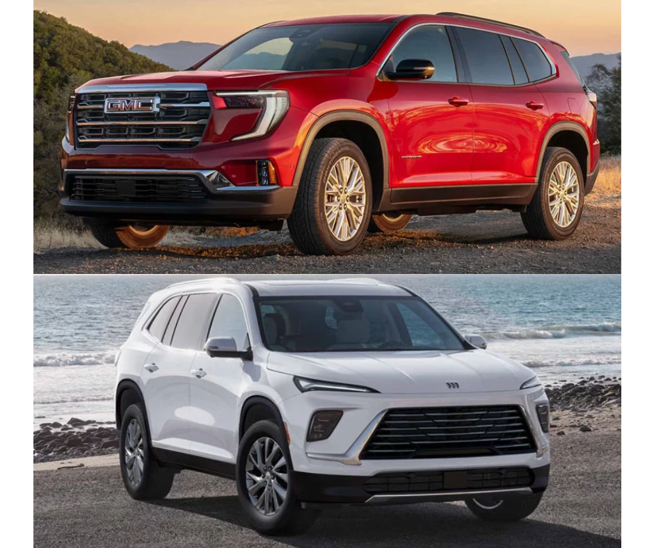 2026 gmc acadia vs 2026 buick enclave