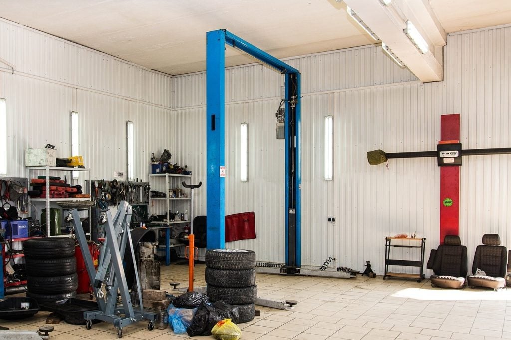 An auto shop near San Leandro, CA