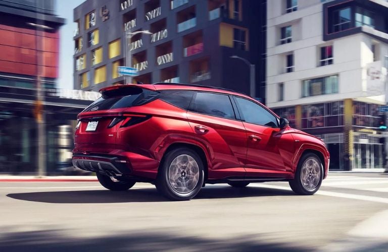 2023 Hyundai Tucson on the streets