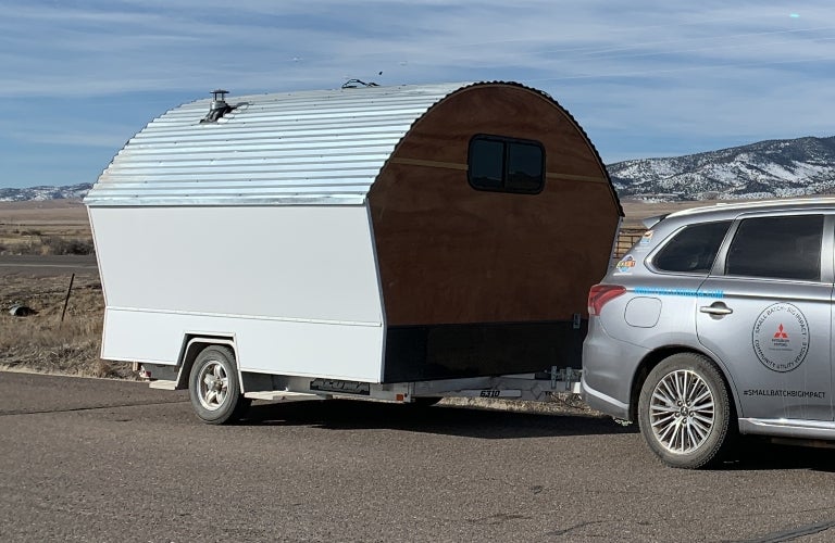 Outlander PHEV towing Camper