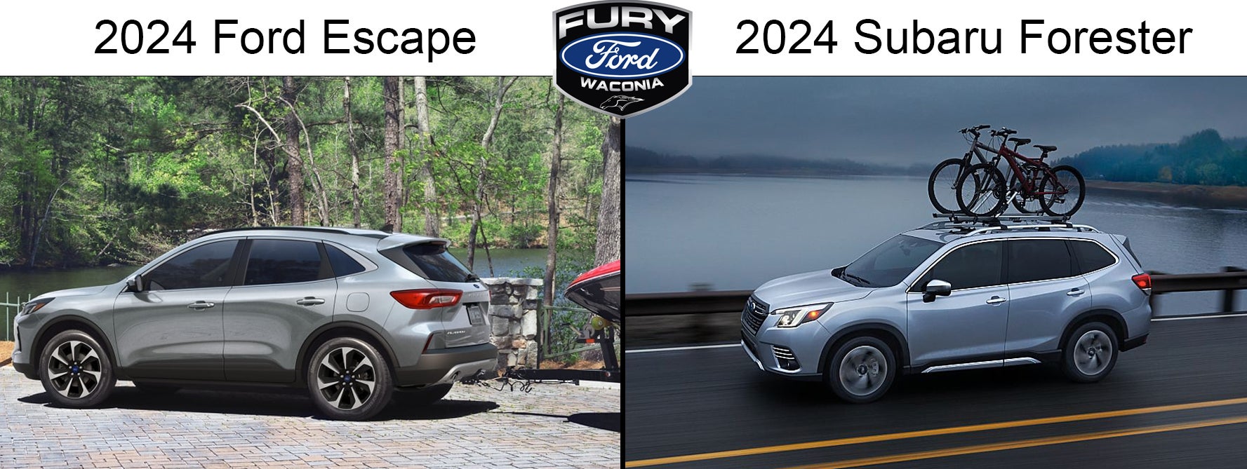 2024 Ford Escape vs 2024 Subaru Forester