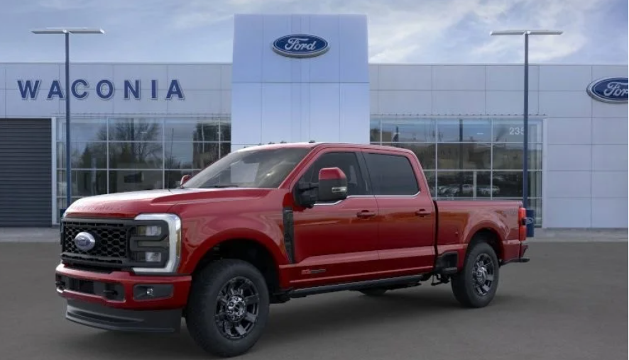Red 2024 Ford F-350 SD