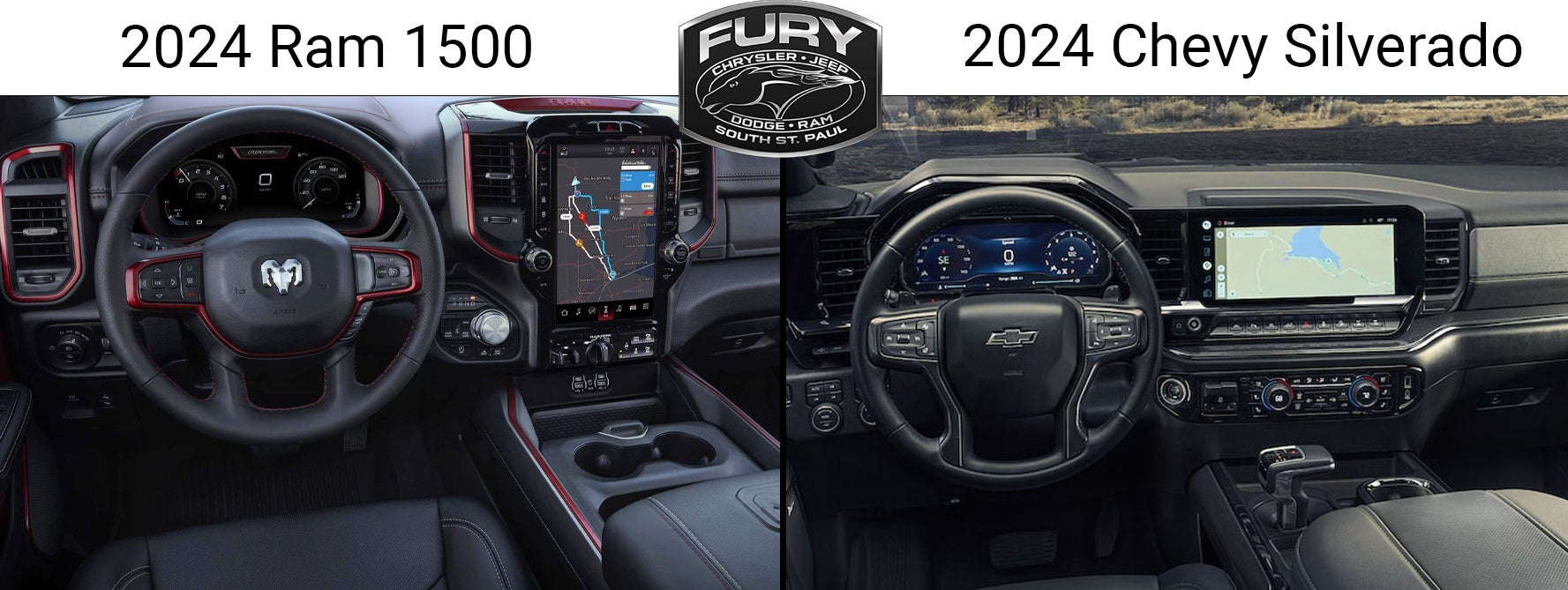 2024 ram 1500 vs the 2024 chevy silverado