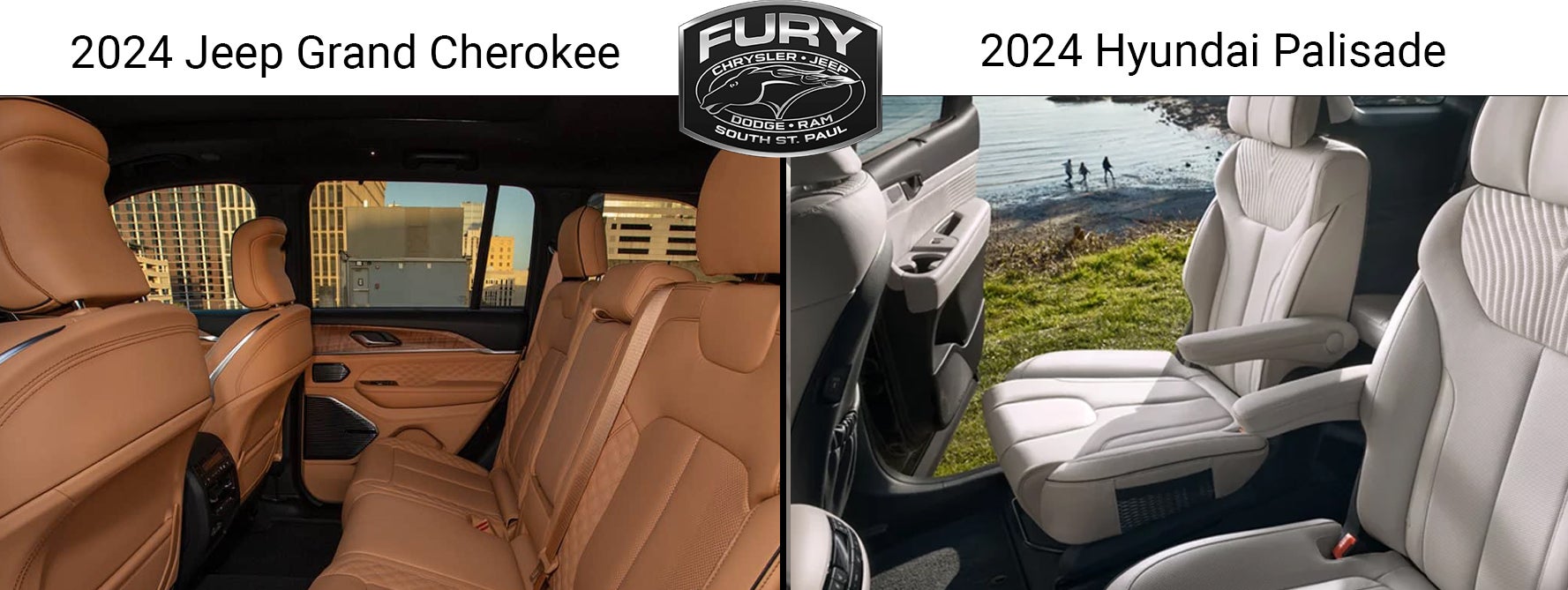 2024 Jeep Grand Cherokee vs the 2024 Hyundai Palisade