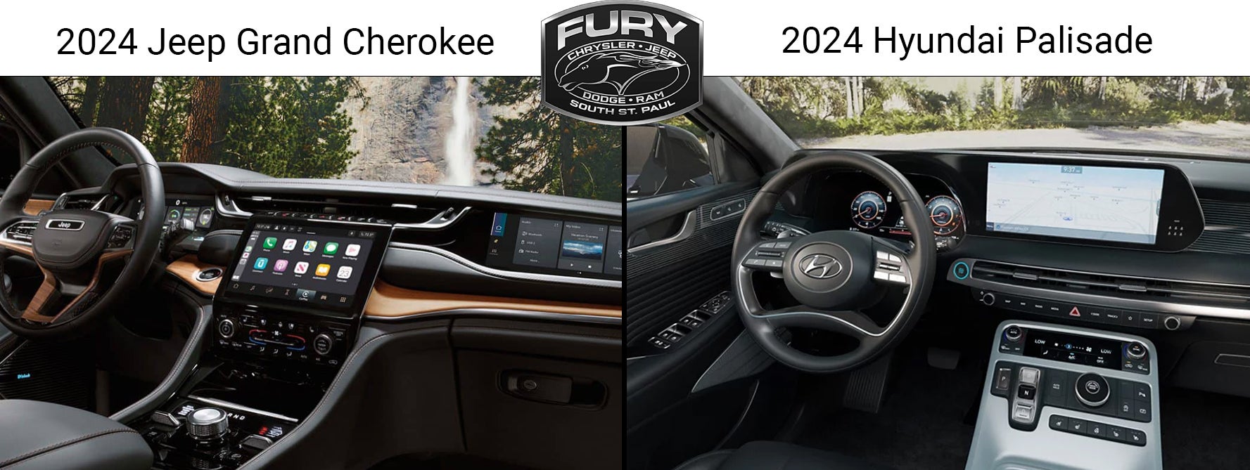 2024 Jeep Grand Cherokee vs the 2024 Hyundai Palisade