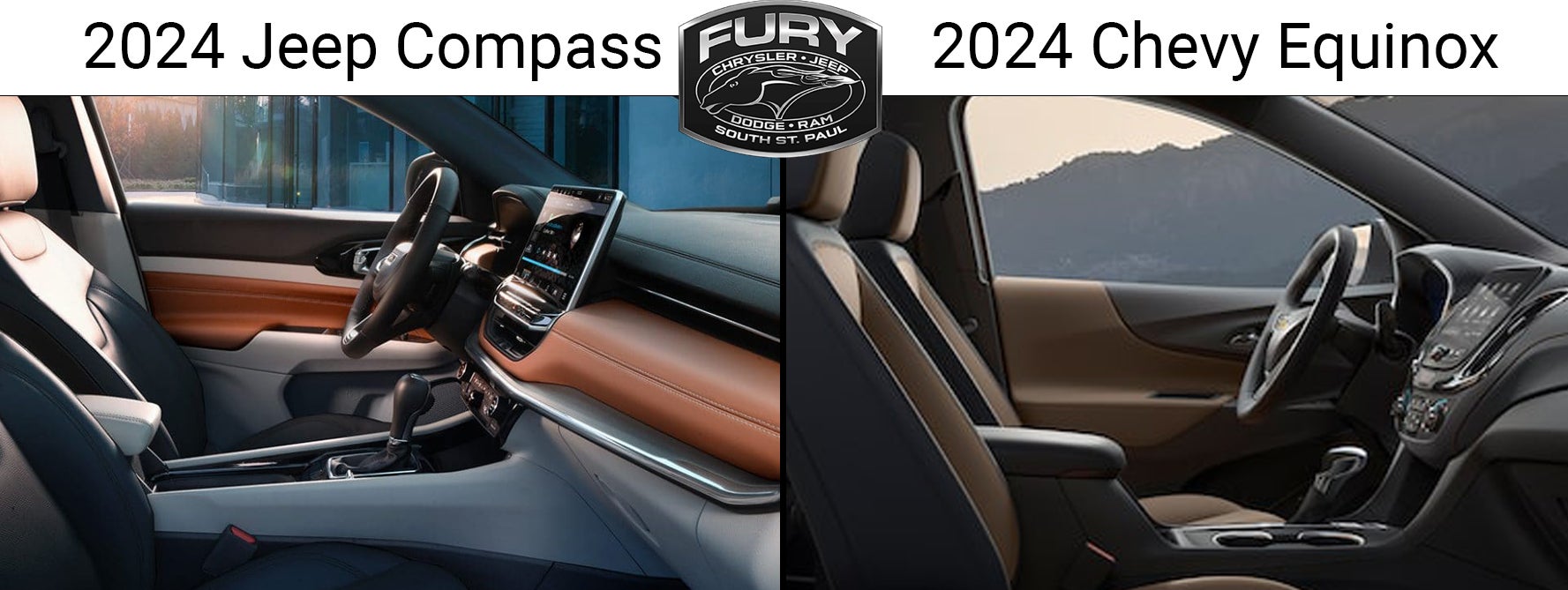 2024 Jeep Compass vs. the 2024 Chevy Equinox 