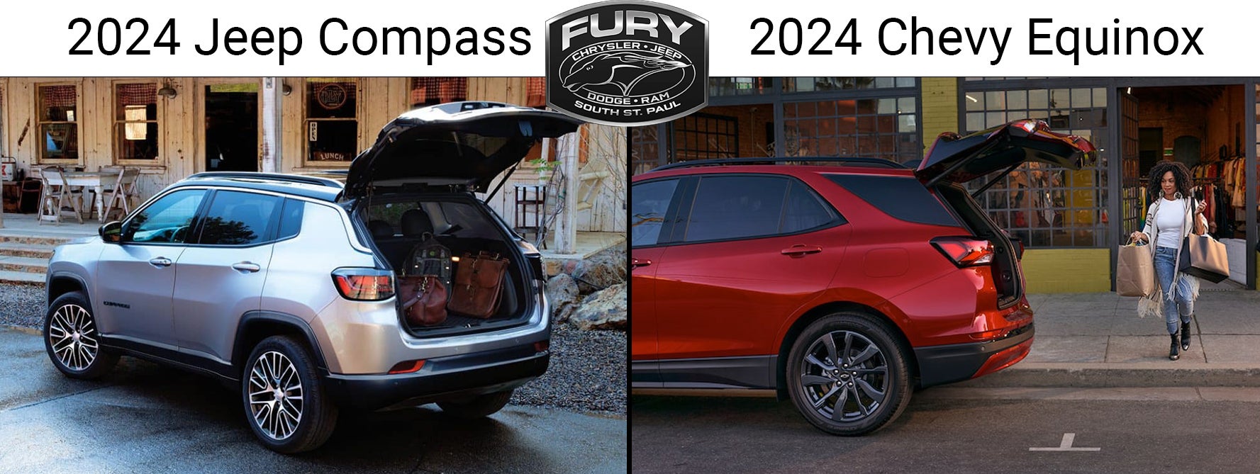 2024 Jeep Compass vs. the 2024 Chevy Equinox 