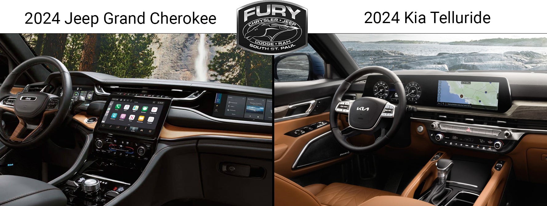 2024 Jeep Grand Cherokee vs the 2024 Kia Telluride