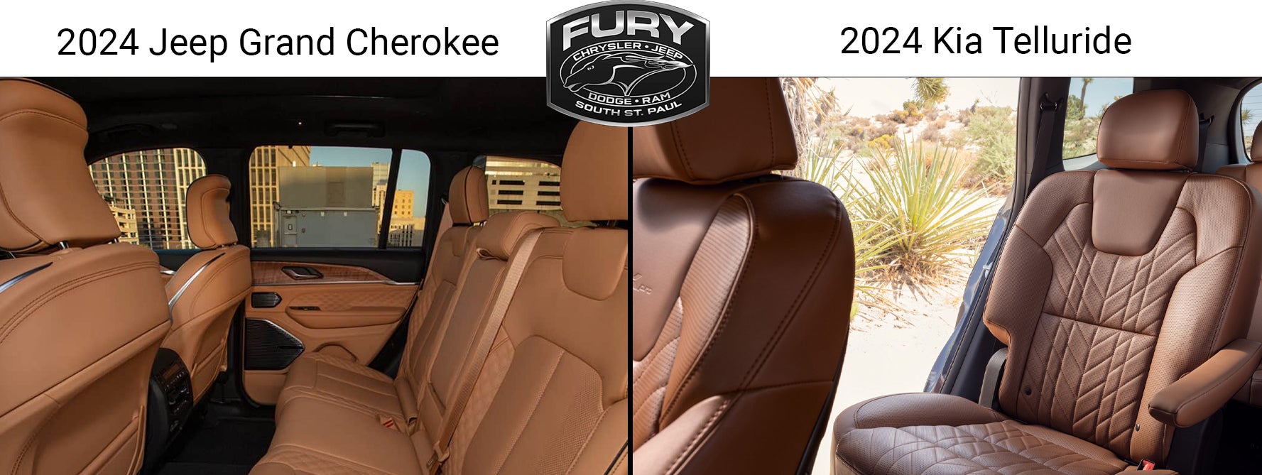 2024 Jeep Grand Cherokee vs the 2024 Kia Telluride