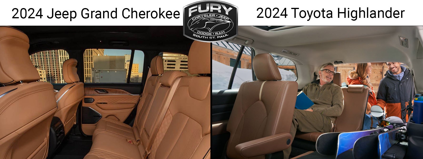 2024 Jeep Grand Cherokee vs the 2024 Toyota Highlander