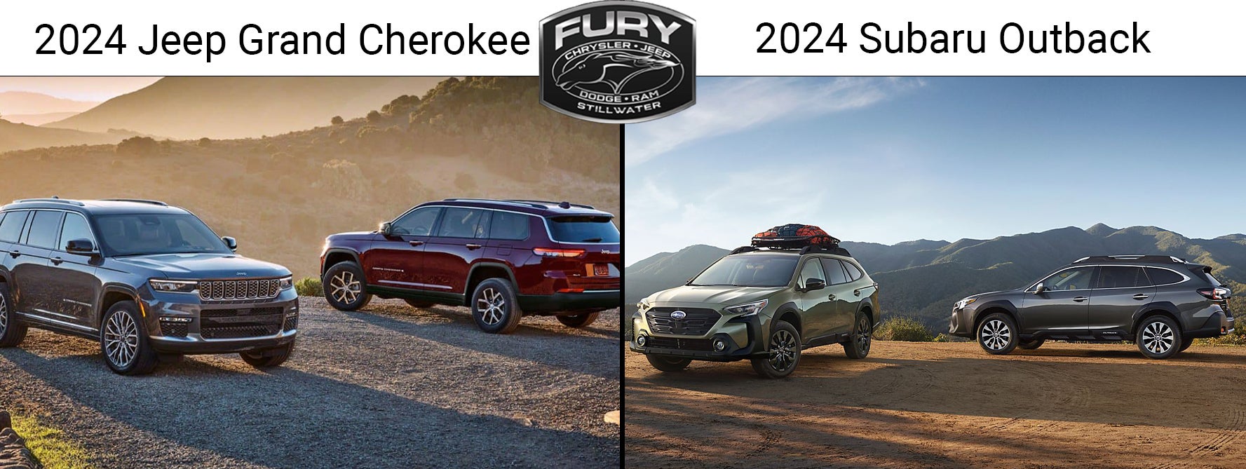 2024 Jeep Grand Cherokee vs the 2024 Subaru Outback