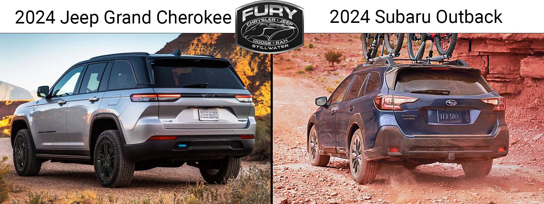 2024 Jeep Grand Cherokee vs the 2024 Subaru Outback