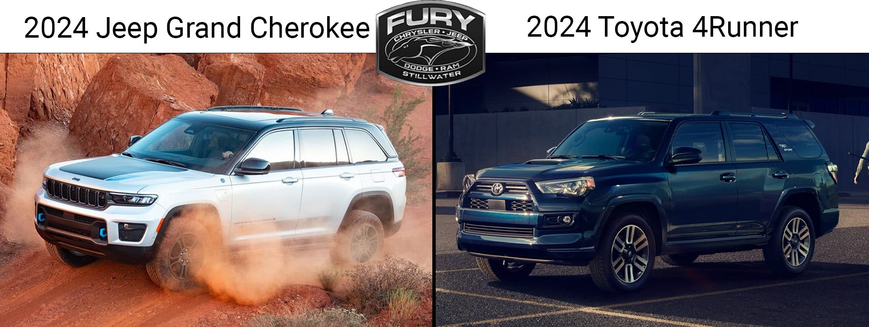 2024 Jeep Grand Cherokee vs the 2024 Toyota 4Runner