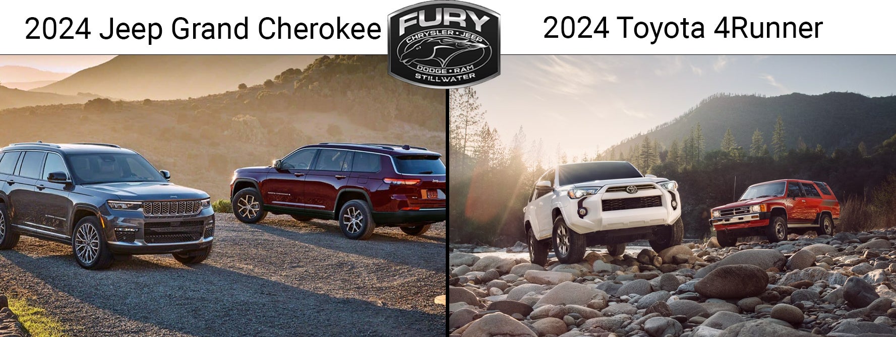 2024 Jeep Grand Cherokee vs the 2024 Toyota 4Runner