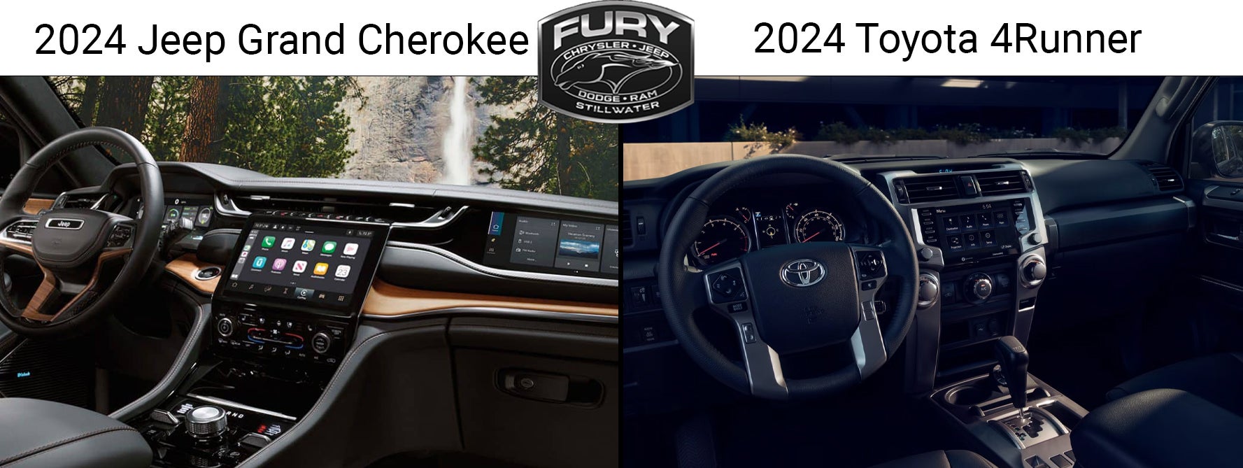 2024 Jeep Grand Cherokee vs the 2024 Toyota 4Runner