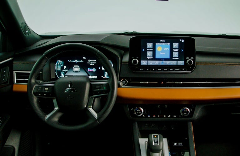 2023 Mitsubishi Outlander Front Seat Dashboard View