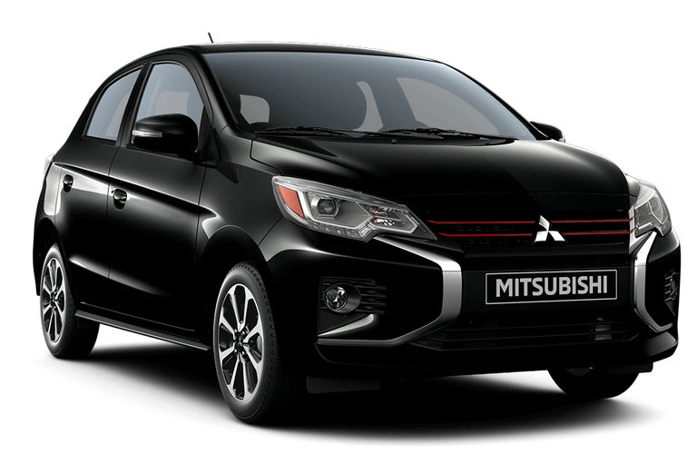 2023 Mitsubishi Mirage in Mystic Black