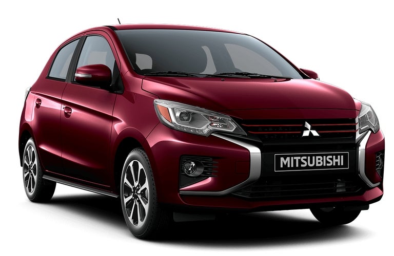 2023 Mitsubishi Mirage in Wine Red