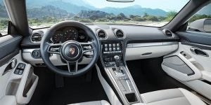 Interior of a 2025 Porshce