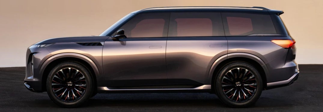 INFINITI QX Monograph Concept SUV Side Profile