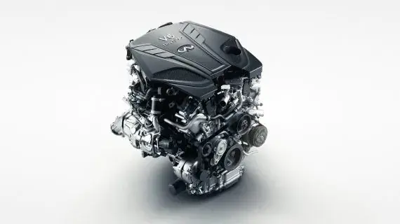 INFINITI Service Parts Engine Cutaway
