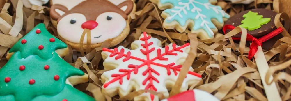 Decorated Christmas Cookies