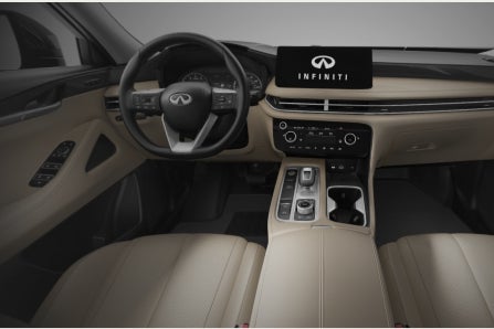 2024 QX60 Interior in Sandstone