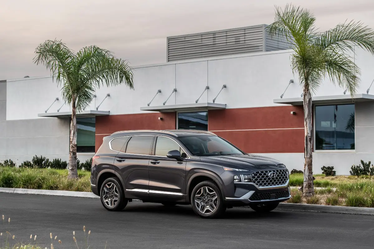 2023 Hyundai Santa Fe Exterior Passenger Side Front Profile