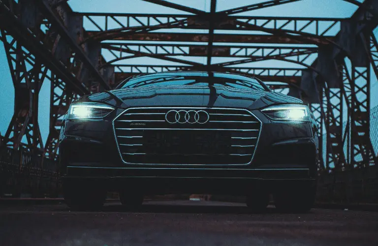 Audi model front view