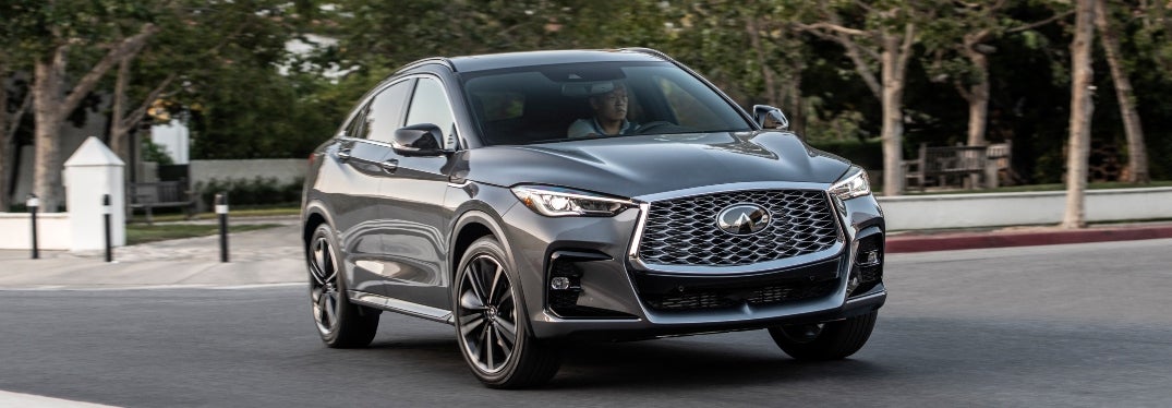 2023 INFINITI QX55 Driving on Road