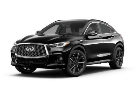 2024 INFINITI QX55 in Black Obsidian