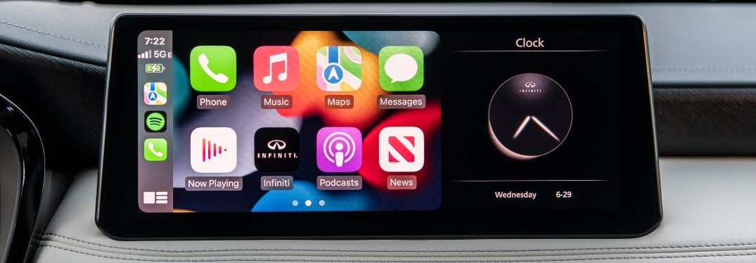 2023 INFINITI QX60 Touchscreen Display