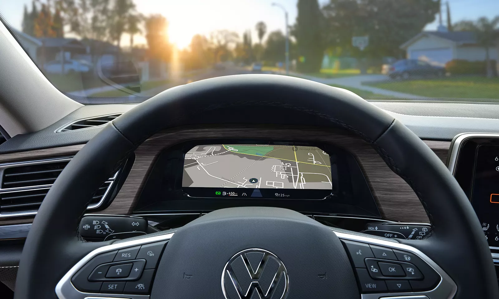 2024 VW Atlas Digital Cockpit Display