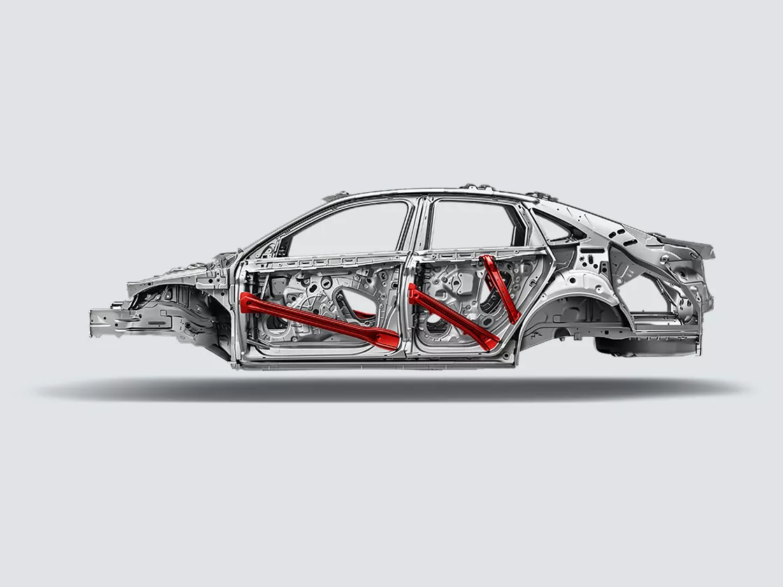 2024 VW Jetta crash energy absorbtion