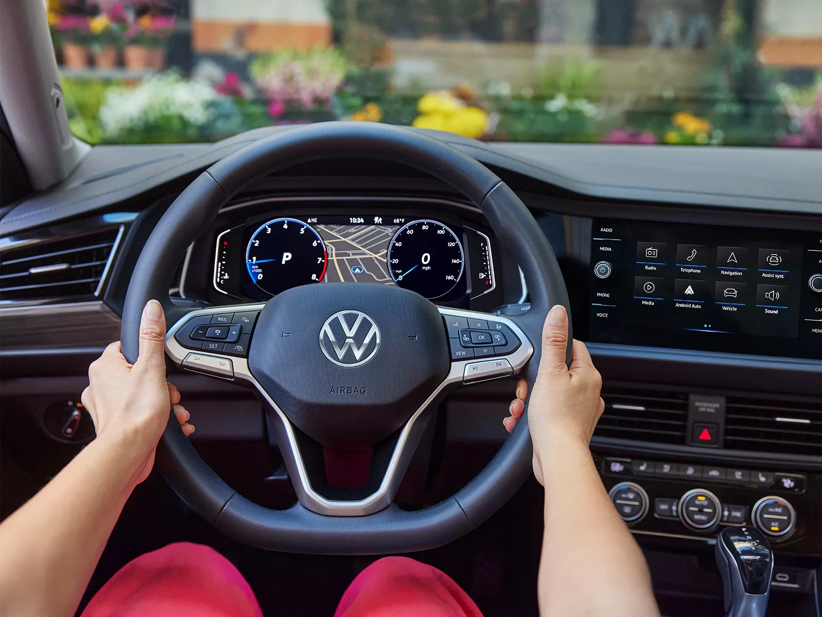 2024 VW Jetta driver assistance and media technology