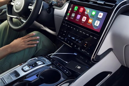 Interior of 2024 Hyundai Tucson