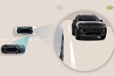 Honda Blind Spot Monitoring Graphic