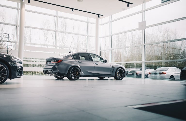 Car at Dealership