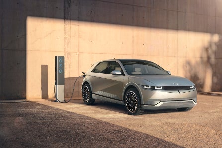 2021 Hyundai Ioniq 5 Plugged In Charging