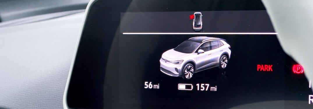 Electric Vehicle Display of Charge Level