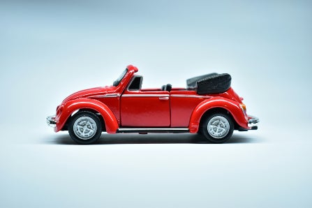 Red toy car