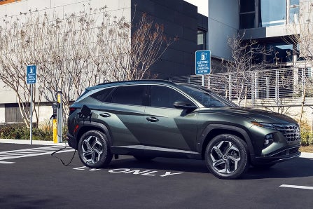 2024 Hyundai Tuscon PHEV Plugged In Charging