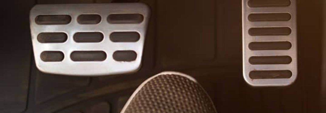 Metal Gas and Brake Pedals