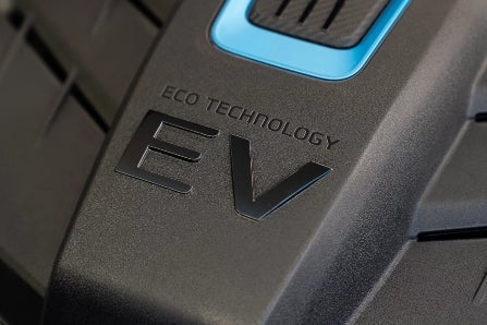 Eco Technology EV Logo on Hyundai Kona Battery