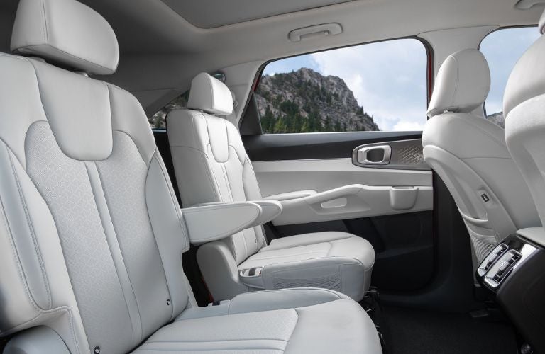 Interior of the 2023 Kia Sorento Hybrid