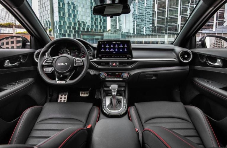 Dashboard of the 2023 Kia Forte