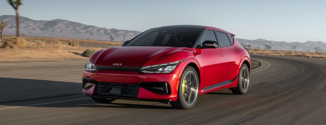 Front Quarter View of the 2023 Kia EV6