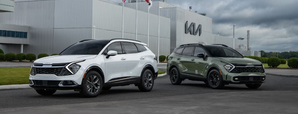 2023 Kia Sportage models